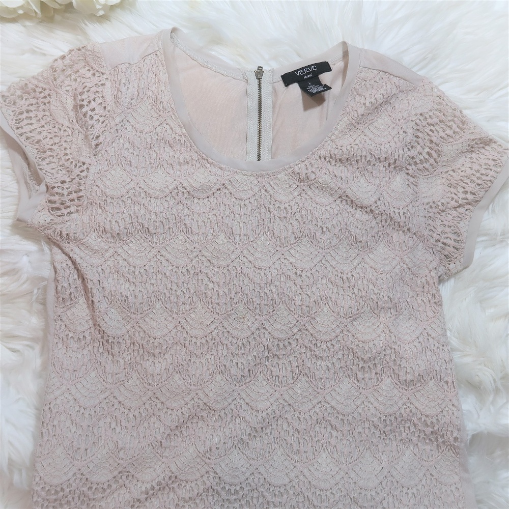 VERVE AMI Cream Top in women, Size Large - Picture 2 of 7